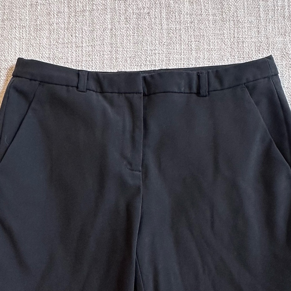 ELLEN TRACY Black Dress Pants Trousers Suit Separate Office Professional Wmns 2 - Picture 2 of 13